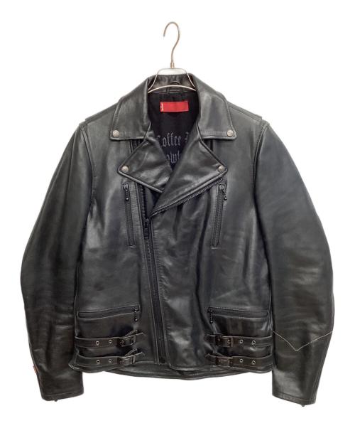 LEVI'S REDTAB（リーバイスレッドタブ）LEVI'S REDTAB (リーバイスレッドタブ) レザーライダースジャケット ブラック サイズ:Lの古着・服飾アイテム