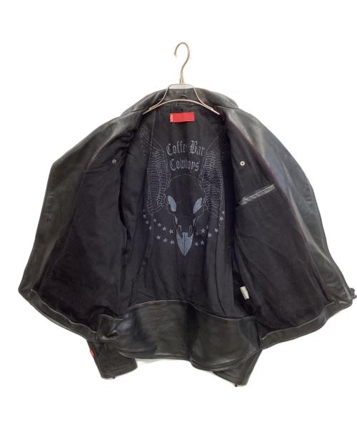 LEVI'S REDTAB（リーバイスレッドタブ）LEVI'S REDTAB (リーバイスレッドタブ) レザーライダースジャケット ブラック サイズ:Lの古着・服飾アイテム