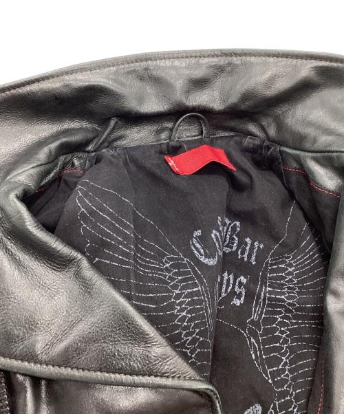 LEVI'S REDTAB（リーバイスレッドタブ）LEVI'S REDTAB (リーバイスレッドタブ) レザーライダースジャケット ブラック サイズ:Lの古着・服飾アイテム