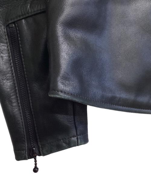 LEVI'S REDTAB（リーバイスレッドタブ）LEVI'S REDTAB (リーバイスレッドタブ) レザーライダースジャケット ブラック サイズ:Lの古着・服飾アイテム