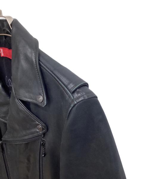 LEVI'S REDTAB（リーバイスレッドタブ）LEVI'S REDTAB (リーバイスレッドタブ) レザーライダースジャケット ブラック サイズ:Lの古着・服飾アイテム