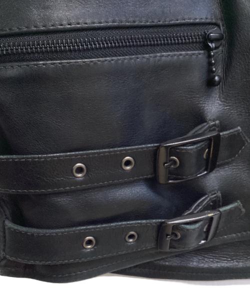 LEVI'S REDTAB（リーバイスレッドタブ）LEVI'S REDTAB (リーバイスレッドタブ) レザーライダースジャケット ブラック サイズ:Lの古着・服飾アイテム