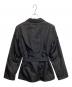 PRADA (プラダ) ベルトジャケット ブラック サイズ:40：20000円
