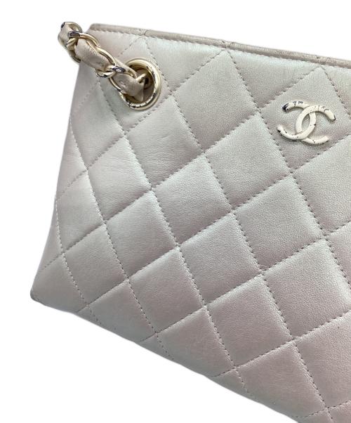 CHANEL（シャネル）CHANEL (シャネル) チェーントートバッグ パールピンクの古着・服飾アイテム