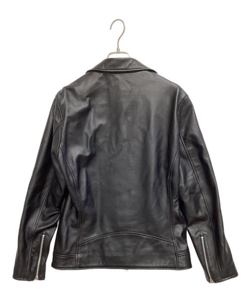 Retro Grade（レトログレード）Retro Grade (レトログレード) ダブルライダースジャケット ブラック サイズ:Lの古着・服飾アイテム