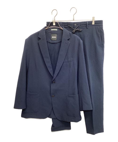 HUGO BOSS（ヒューゴ ボス）HUGO BOSS (ヒューゴ ボス) セットアップ ネイビー サイズ:表記なしの古着・服飾アイテム