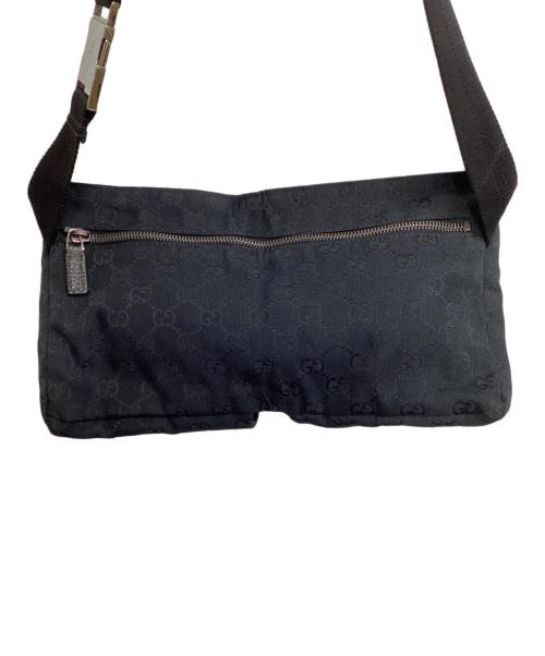 GUCCI（グッチ）GUCCI (グッチ) ウエストポーチ ブラックの古着・服飾アイテム
