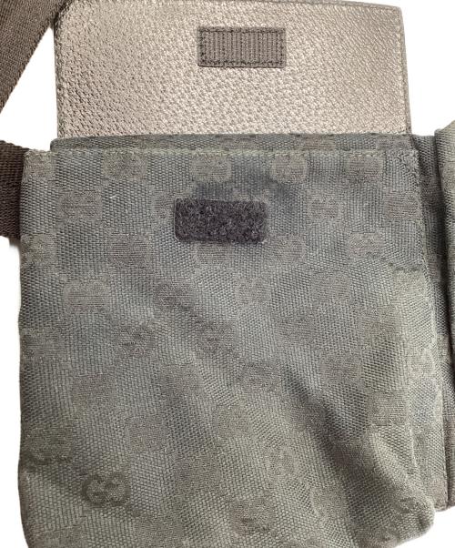 GUCCI（グッチ）GUCCI (グッチ) ウエストポーチ ブラックの古着・服飾アイテム