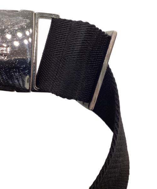 GUCCI（グッチ）GUCCI (グッチ) ウエストポーチ ブラックの古着・服飾アイテム