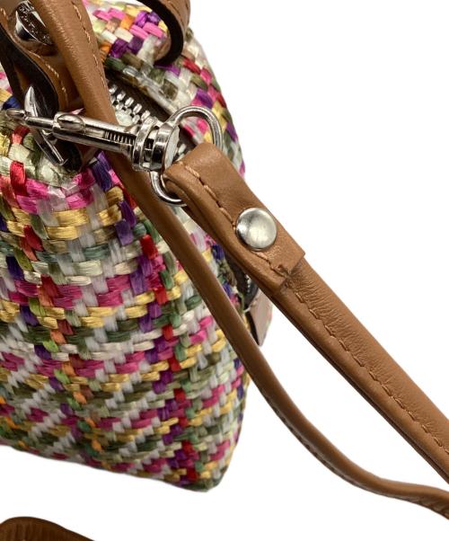 GIANNI CHIARINI（ジャンニ キアリーニ）GIANNI CHIARINI (ジャンニ キアリーニ) カゴバッグ マルチカラーの古着・服飾アイテム