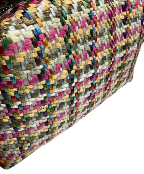 GIANNI CHIARINI（ジャンニ キアリーニ）GIANNI CHIARINI (ジャンニ キアリーニ) カゴバッグ マルチカラーの古着・服飾アイテム