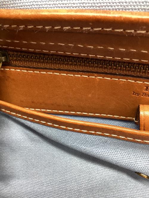 POLO RALPH LAUREN（ポロ・ラルフローレン）POLO RALPH LAUREN (ポロ・ラルフローレン) トートバッグ レッド×キャメルの古着・服飾アイテム