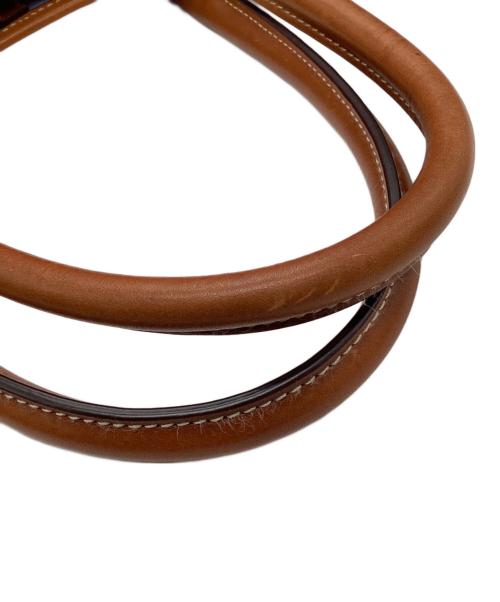 POLO RALPH LAUREN（ポロ・ラルフローレン）POLO RALPH LAUREN (ポロ・ラルフローレン) トートバッグ レッド×キャメルの古着・服飾アイテム