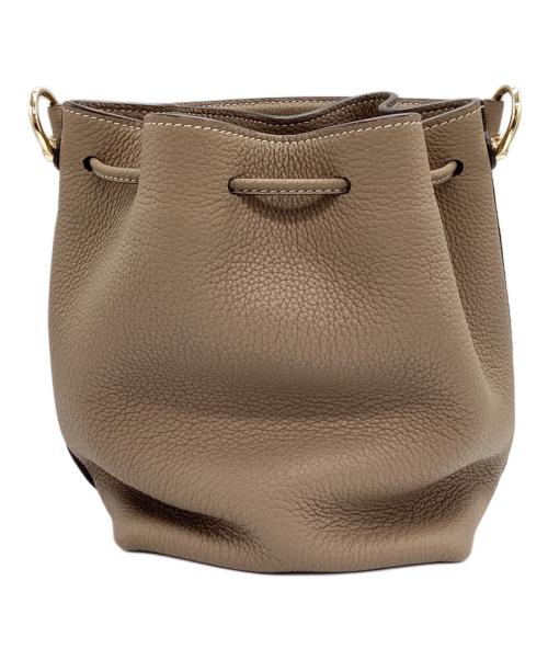 bonaventura（ボナベンチュラ）BONAVENTURA (ボナベンチュラ) バケットバッグ エトゥープの古着・服飾アイテム