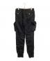 KAPITAL (キャピタル) リネン混カーゴパンツ ブラック サイズ:L：13000円