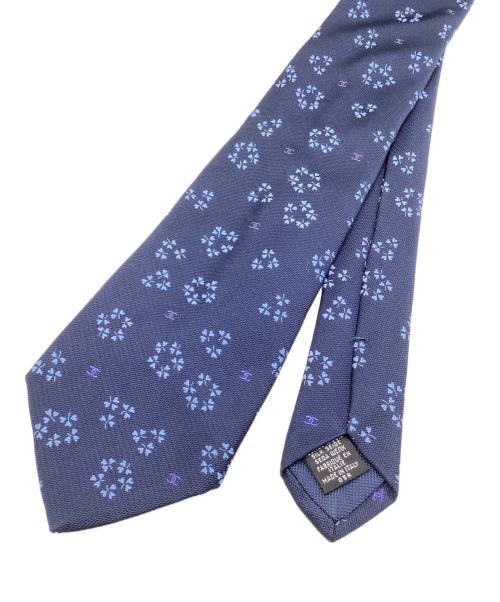 CHANEL（シャネル）CHANEL (シャネル) ネクタイ ネイビー サイズ:FREEの古着・服飾アイテム