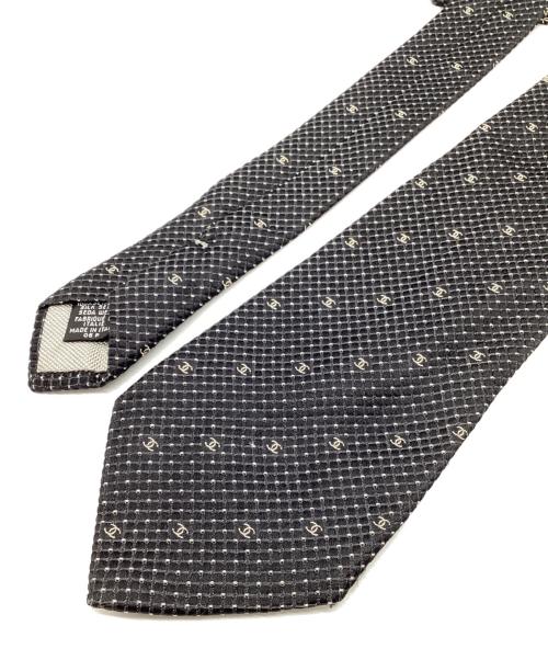 CHANEL（シャネル）CHANEL (シャネル) ネクタイ ブラック サイズ:FREEの古着・服飾アイテム
