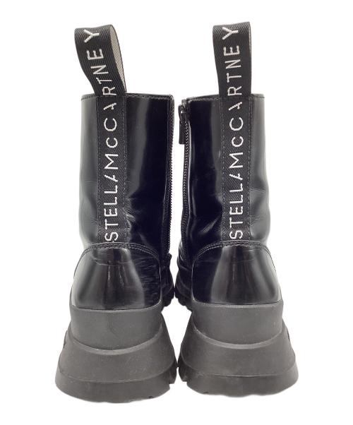 STELLA McCARTNEY（ステラマッカートニー）STELLA McCARTNEY (ステラマッカートニー) ショートブーツ ブラック サイズ:37の古着・服飾アイテム