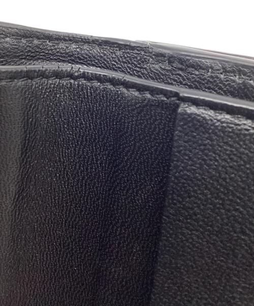 MARNI（マルニ）MARNI (マルニ) 3つ折り財布 ブラウン×パープルの古着・服飾アイテム