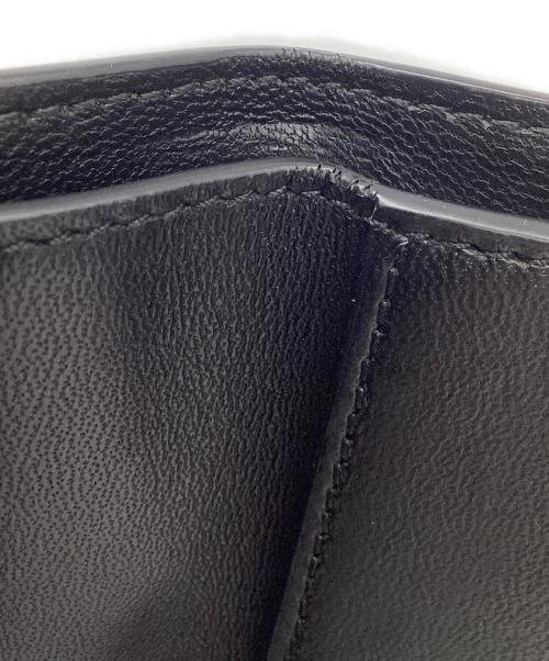 MARNI（マルニ）MARNI (マルニ) 3つ折り財布 ブラウン×パープルの古着・服飾アイテム