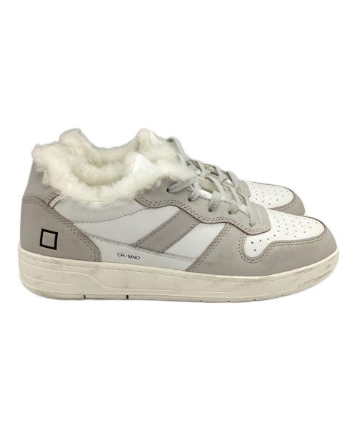 D.A.T.E.（デイト）D.A.T.E. (デイト) スニーカー ライトグレー×ベージュ サイズ:25.5の古着・服飾アイテム