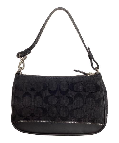 COACH（コーチ）COACH (コーチ) アクセサリーポーチ ブラックの古着・服飾アイテム
