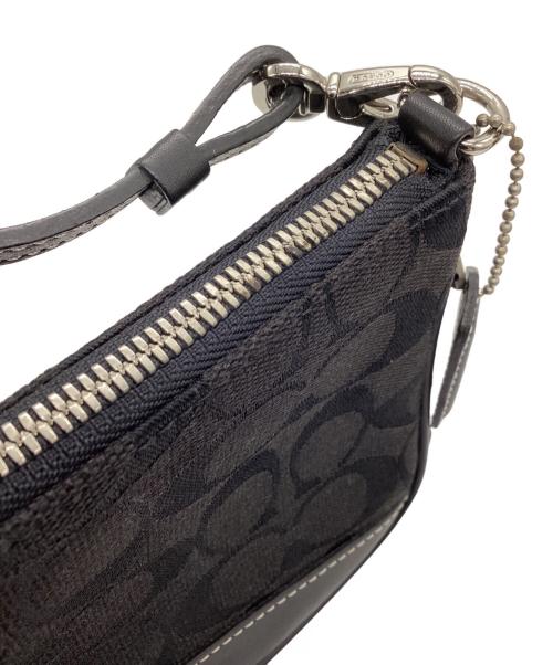 COACH（コーチ）COACH (コーチ) アクセサリーポーチ ブラックの古着・服飾アイテム
