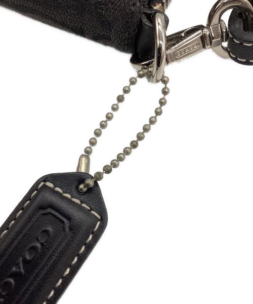 COACH（コーチ）COACH (コーチ) アクセサリーポーチ ブラックの古着・服飾アイテム
