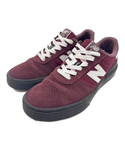 NEW BALANCE（ニューバランス）NEW BALANCE (ニューバランス) ローカットスニーカー ボルドー サイズ:23.5㎝の古着・服飾アイテム