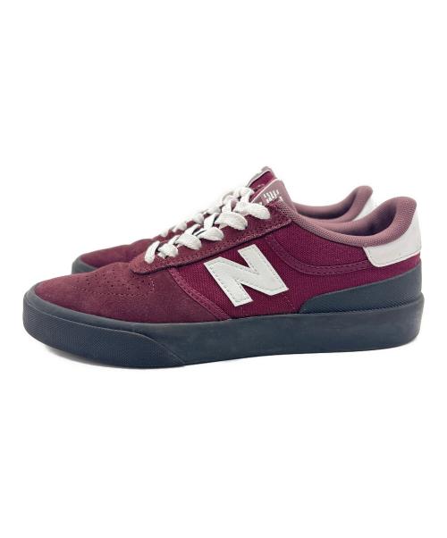 NEW BALANCE（ニューバランス）NEW BALANCE (ニューバランス) ローカットスニーカー ボルドー サイズ:23.5㎝の古着・服飾アイテム