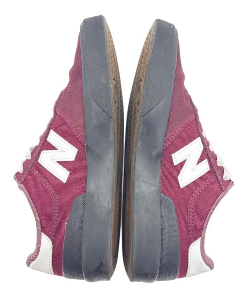 NEW BALANCE（ニューバランス）NEW BALANCE (ニューバランス) ローカットスニーカー ボルドー サイズ:23.5㎝の古着・服飾アイテム