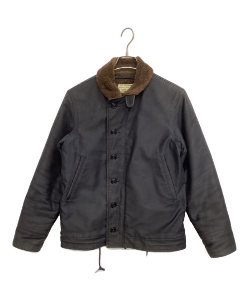 NAVY DEPARTMENT（ネイビーデパートメント）NAVY DEPARTMENT (ネイビーデパートメント) N-1デッキジャケット グレー サイズ:38の古着・服飾アイテム