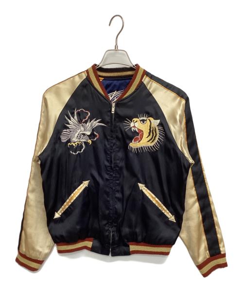 TAILOR 東洋（テーラー東洋）TAILOR 東洋 (テーラー東洋) リバーシブルスタジャン ブルー×ブラック サイズ:Sの古着・服飾アイテム