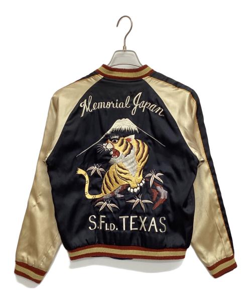 TAILOR 東洋（テーラー東洋）TAILOR 東洋 (テーラー東洋) リバーシブルスタジャン ブルー×ブラック サイズ:Sの古着・服飾アイテム