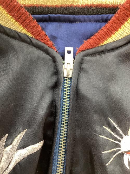 TAILOR 東洋（テーラー東洋）TAILOR 東洋 (テーラー東洋) リバーシブルスタジャン ブルー×ブラック サイズ:Sの古着・服飾アイテム