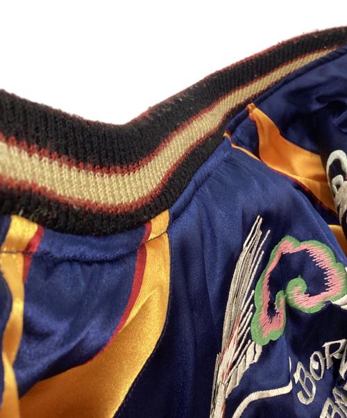 TAILOR 東洋（テーラー東洋）TAILOR 東洋 (テーラー東洋) リバーシブルスタジャン ブルー×ブラック サイズ:Sの古着・服飾アイテム