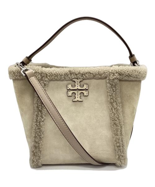TORY BURCH（トリーバーチ）TORY BURCH (トリーバーチ) 2WAYバッグ ベージュの古着・服飾アイテム