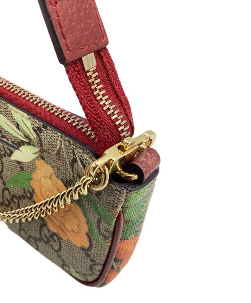 GUCCI（グッチ）GUCCI (グッチ) ショルダーポーチ ブラウンの古着・服飾アイテム