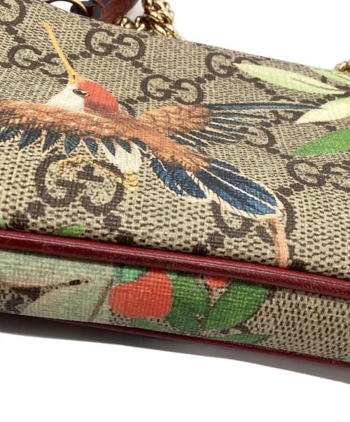 GUCCI（グッチ）GUCCI (グッチ) ショルダーポーチ ブラウンの古着・服飾アイテム