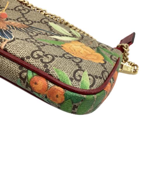 GUCCI（グッチ）GUCCI (グッチ) ショルダーポーチ ブラウンの古着・服飾アイテム