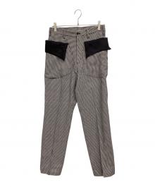 sulvam（サルバム）の古着「パンツ」｜ホワイト×ブラック