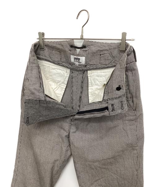 eYe COMME des GARCONS JUNYAWATANABE MAN（アイ コム デ ギャルソン ジュンヤ ワタナベ マン）eYe COMME des GARCONS JUNYAWATANABE MAN (アイ コム デ ギャルソン ジュンヤ ワタナベ マン) パンツ ホワイト×ブラック サイズ:XSの古着・服飾アイテム