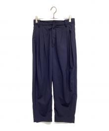 Hed Mayner（ヘド メイナー）の古着「ウールスラックス」｜ネイビー
