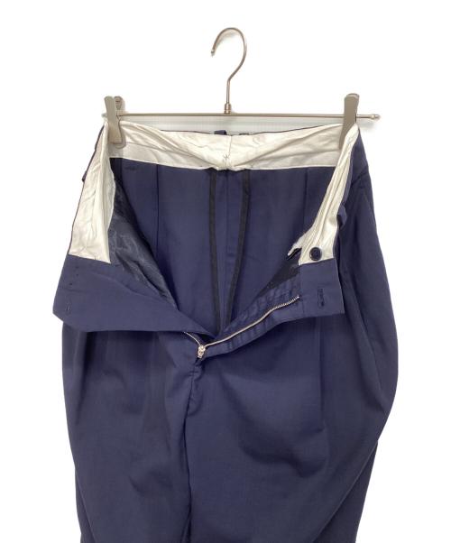 Hed Mayner（ヘド メイナー）Hed Mayner (ヘド メイナー) ウールスラックス ネイビー サイズ:Sの古着・服飾アイテム