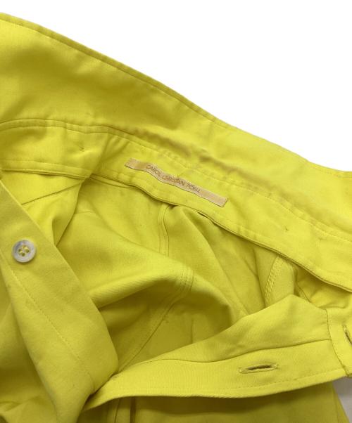 Carol Christian Poell（キャロルクリスチャンポエル）Carol Christian Poell (キャロルクリスチャンポエル) 長袖シャツ イエロー サイズ:50の古着・服飾アイテム