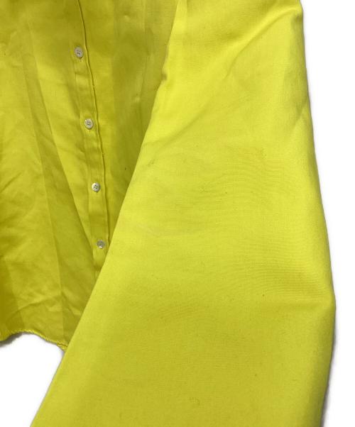 Carol Christian Poell（キャロルクリスチャンポエル）Carol Christian Poell (キャロルクリスチャンポエル) 長袖シャツ イエロー サイズ:50の古着・服飾アイテム