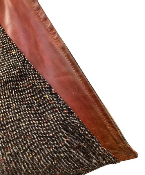 Aero LEATHER（エアロレザー）Aero LEATHER (エアロレザー) レザージャケット ブラウン サイズ:38の古着・服飾アイテム