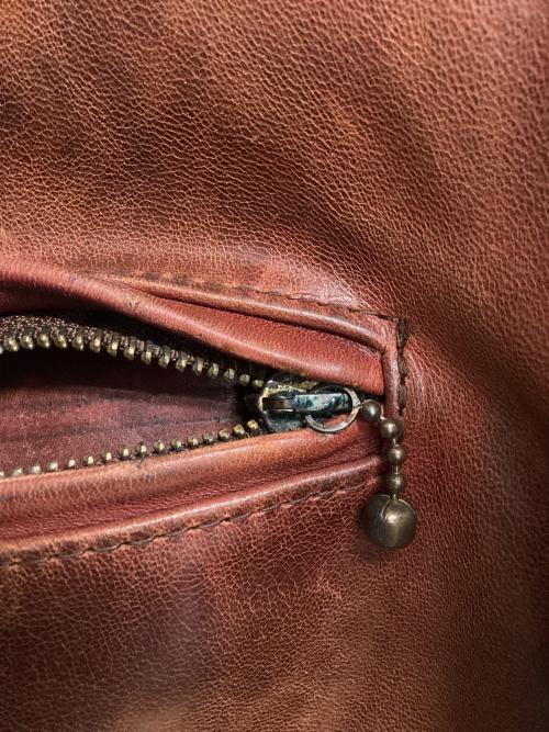 Aero LEATHER（エアロレザー）Aero LEATHER (エアロレザー) レザージャケット ブラウン サイズ:38の古着・服飾アイテム