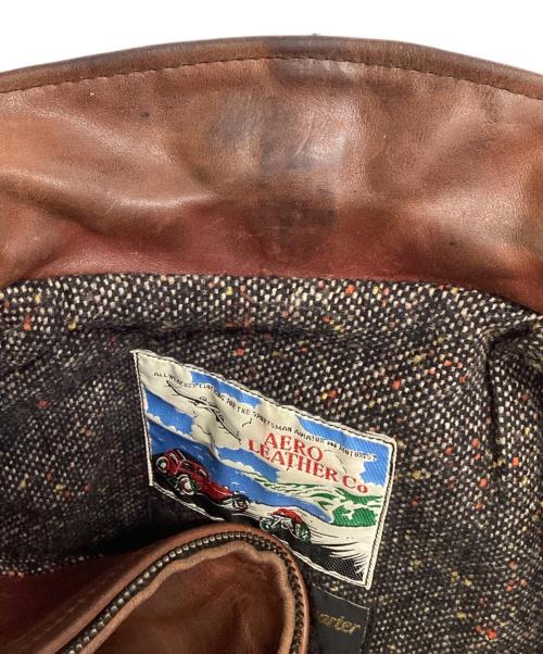 Aero LEATHER（エアロレザー）Aero LEATHER (エアロレザー) レザージャケット ブラウン サイズ:38の古着・服飾アイテム