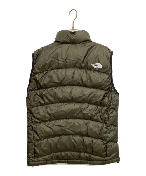 THE NORTH FACE（ザ ノース フェイス）THE NORTH FACE (ザ ノース フェイス) ダウンベスト オリーブ サイズ:Mの古着・服飾アイテム